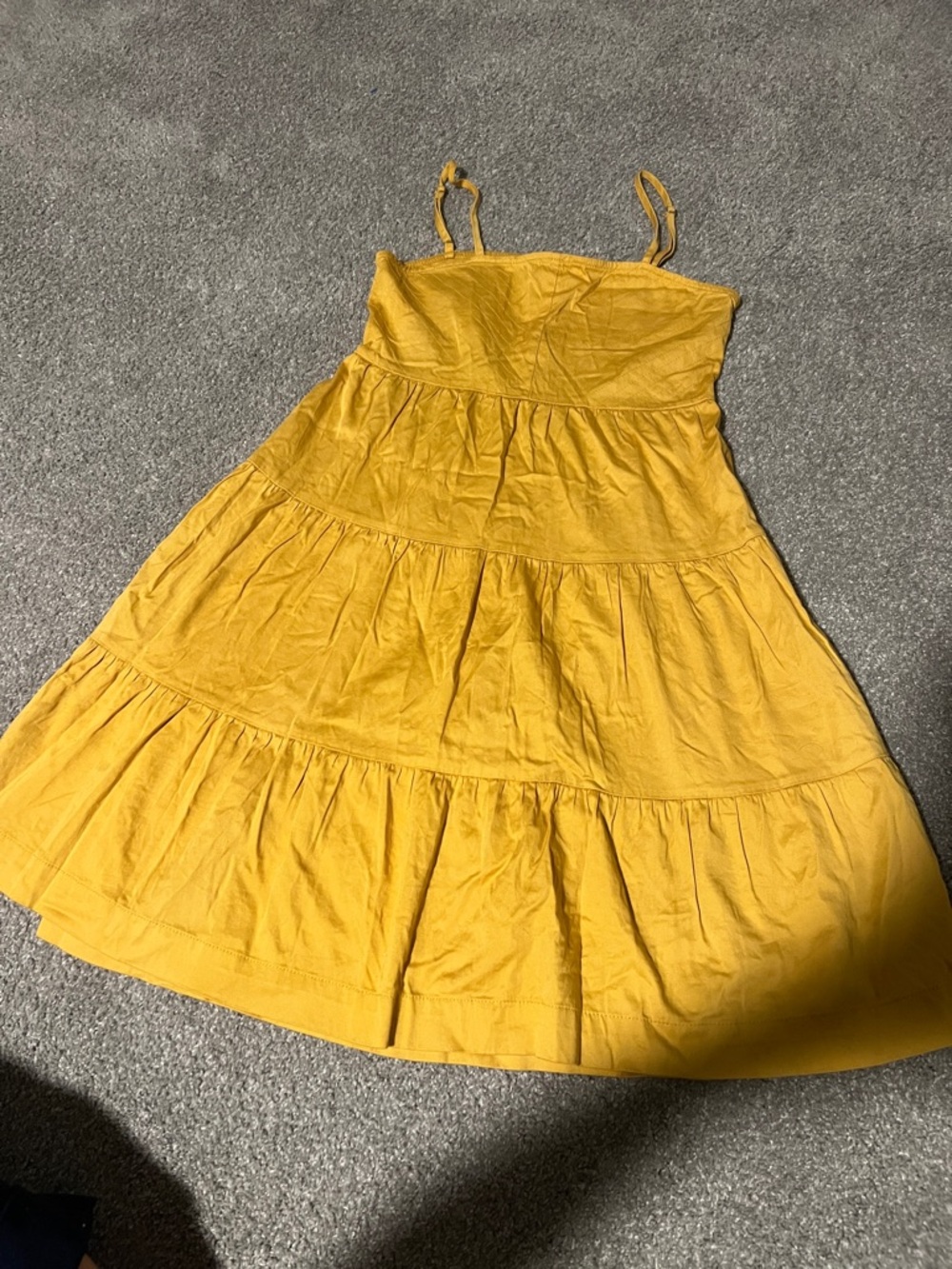 Yellow dress bin 6